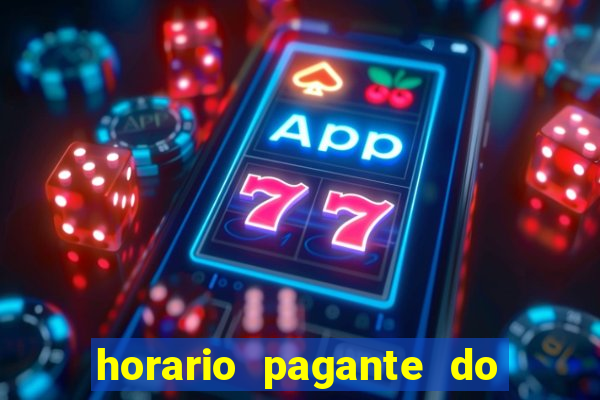 horario pagante do coelho fortune